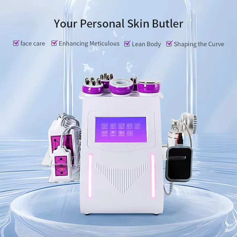 Lipo Laser Pads Slimming Machine - 9 in 1 Laser Vacuum Radiofrequency