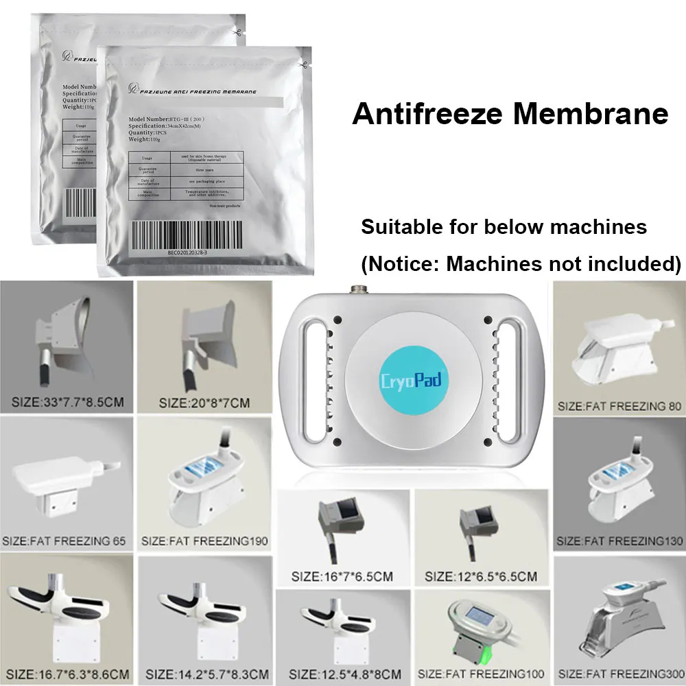 Anti Freeze Membrane for Fat F - огляд і ціна Cryolipolysis Fat Freezing Machine