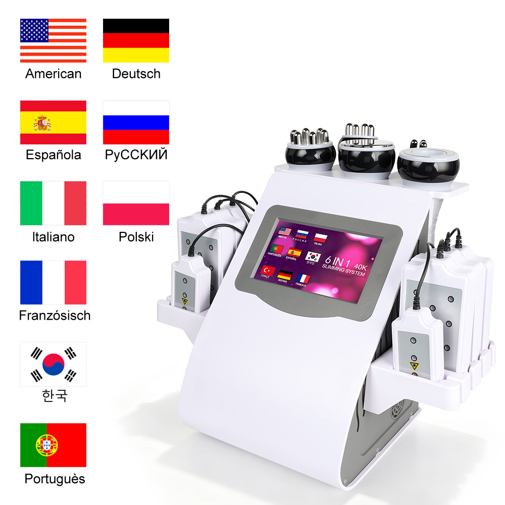 6 in 1 40K Cavitation Machine, - огляд і ціна 6 In 1 Cavitation Rf Machine 40K