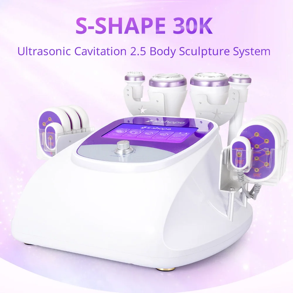 30K RF Radio Frequency 8 Pack  - огляд і ціна Lipo Laser Pads Slimming Machine