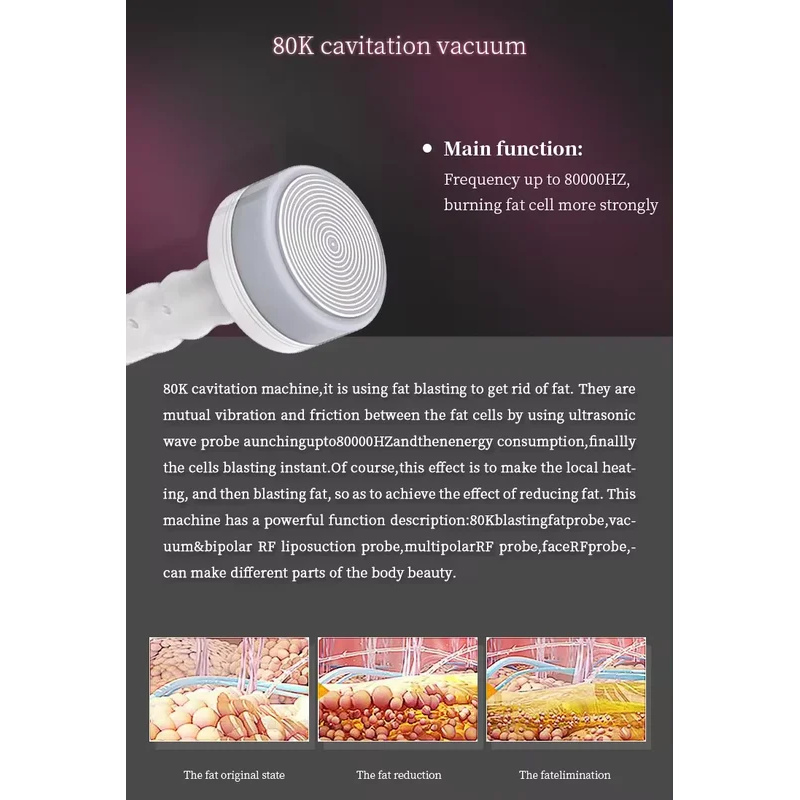 FARSLIM 3D Body Shaping Contou - огляд і ціна Cavitation Machine 80K Weight Loss