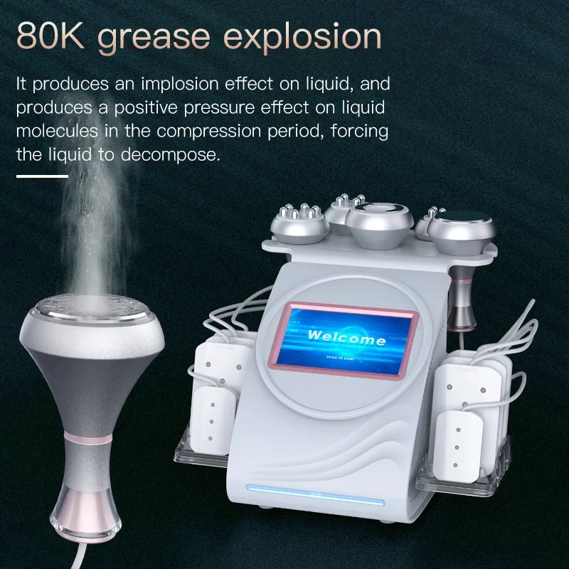2026 The Latest 6 In 1 80k Ult - огляд і ціна Cavitation Machine 80K Weight Loss