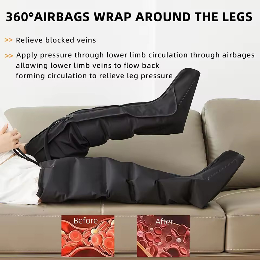 Air Compression Massage Leg Ma - огляд і ціна Pressotherapy Lymphatic Drainage Suit