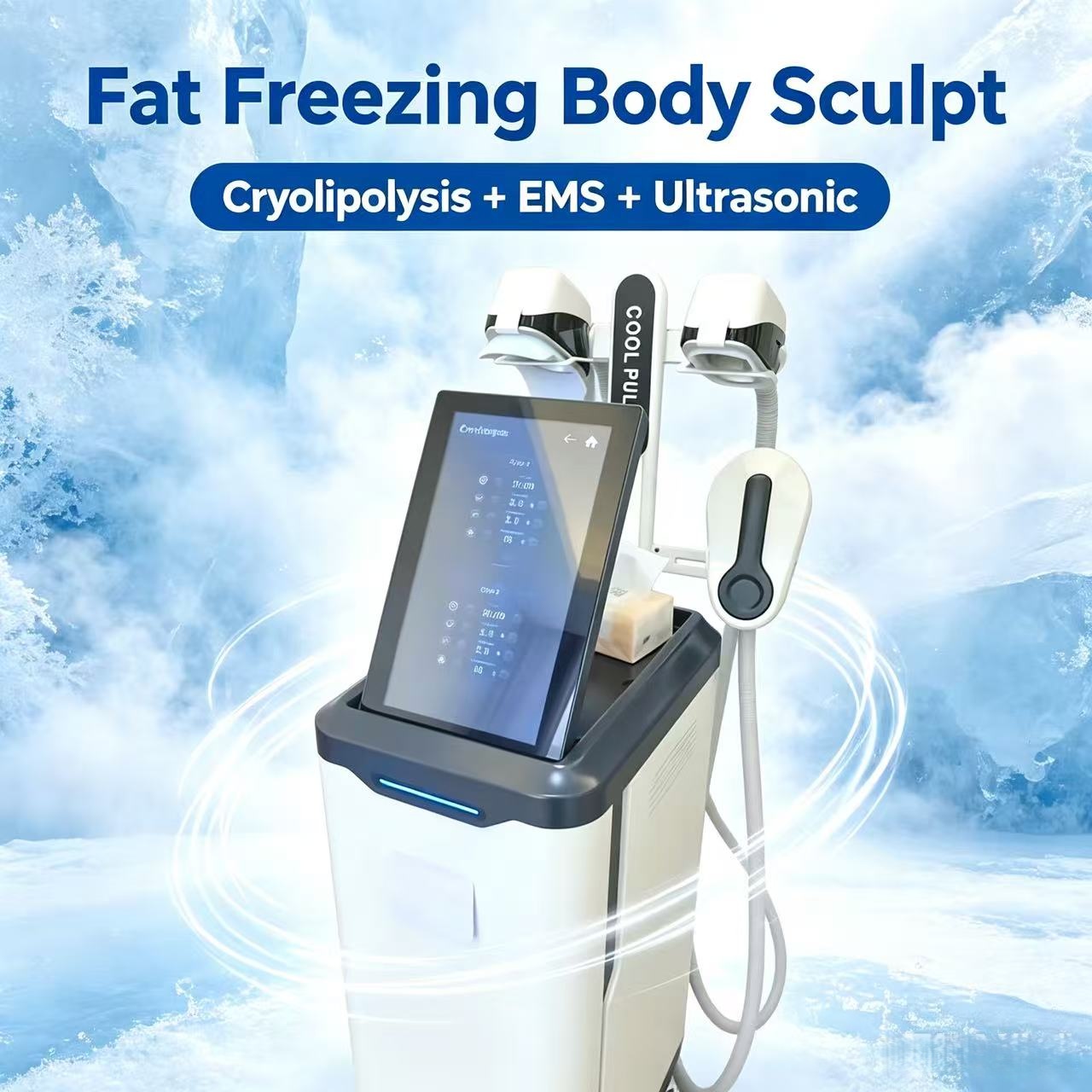 NEO 2-in-1 6500W RF Body Conto - огляд і ціна Cryolipolysis Fat Freezing Machine