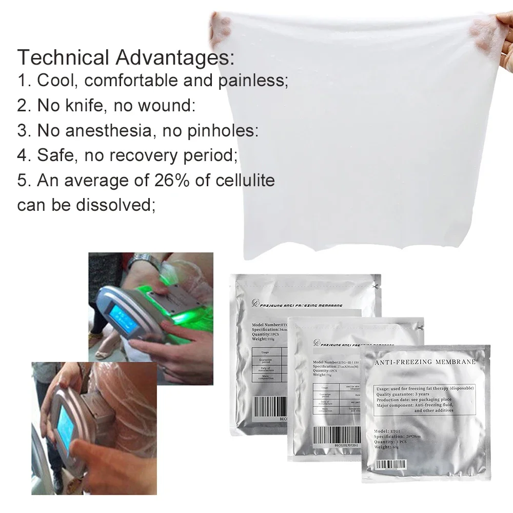 Anti Freeze Membranes Slimming - огляд і ціна Cryolipolysis Fat Freezing Machine