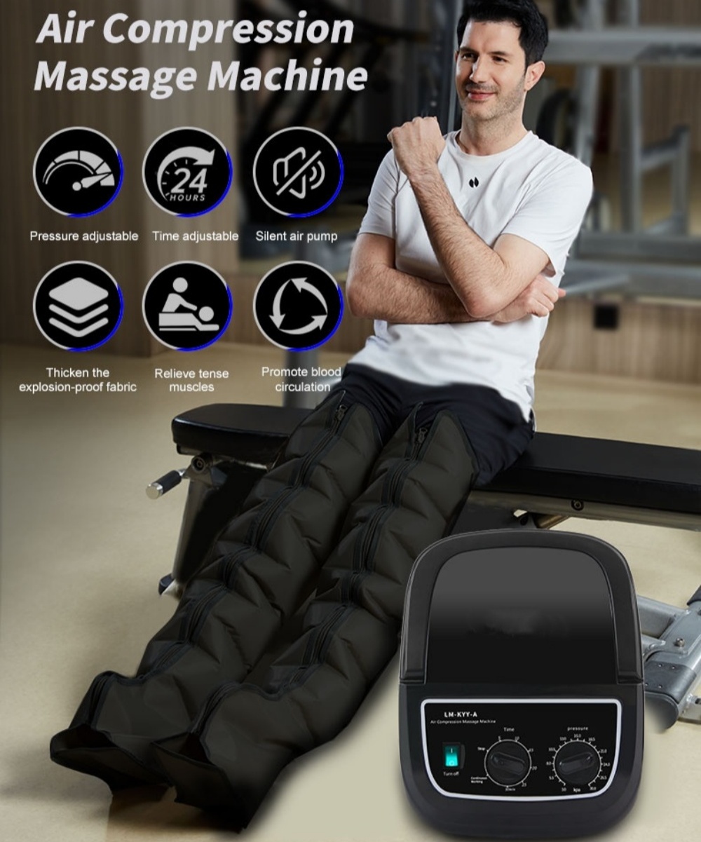 Electric Air Compression Leg M - огляд і ціна Pressotherapy Lymphatic Drainage Suit