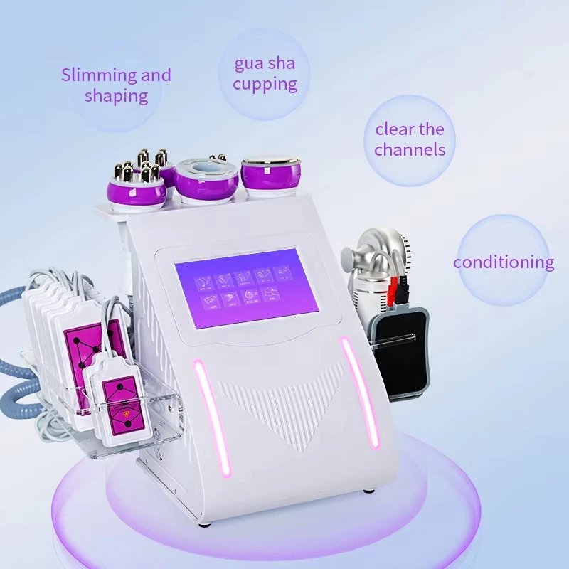 9 in 1 Laser Vacuum Radiofrequ - огляд і ціна Lipo Laser Pads Slimming Machine
