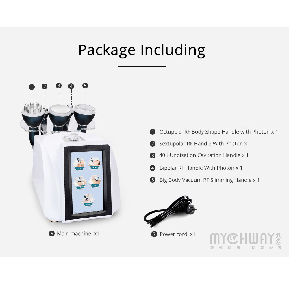 5 In1 40K Ultrasound Cavitatio - огляд і ціна Vacuum Cavitation Body Contouring