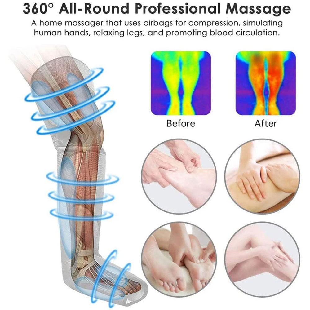 Air Compression Circulation Le - огляд і ціна Pressotherapy Lymphatic Drainage Suit