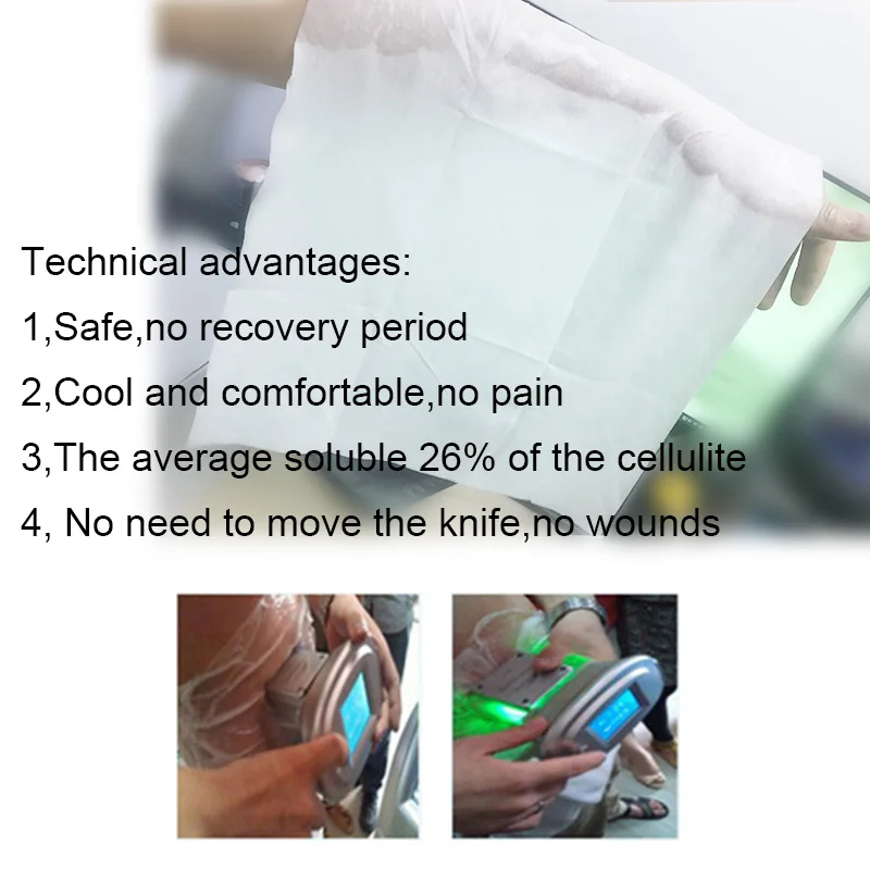 Body Slimming Patch Anti Freez - огляд і ціна Cryolipolysis Fat Freezing Machine