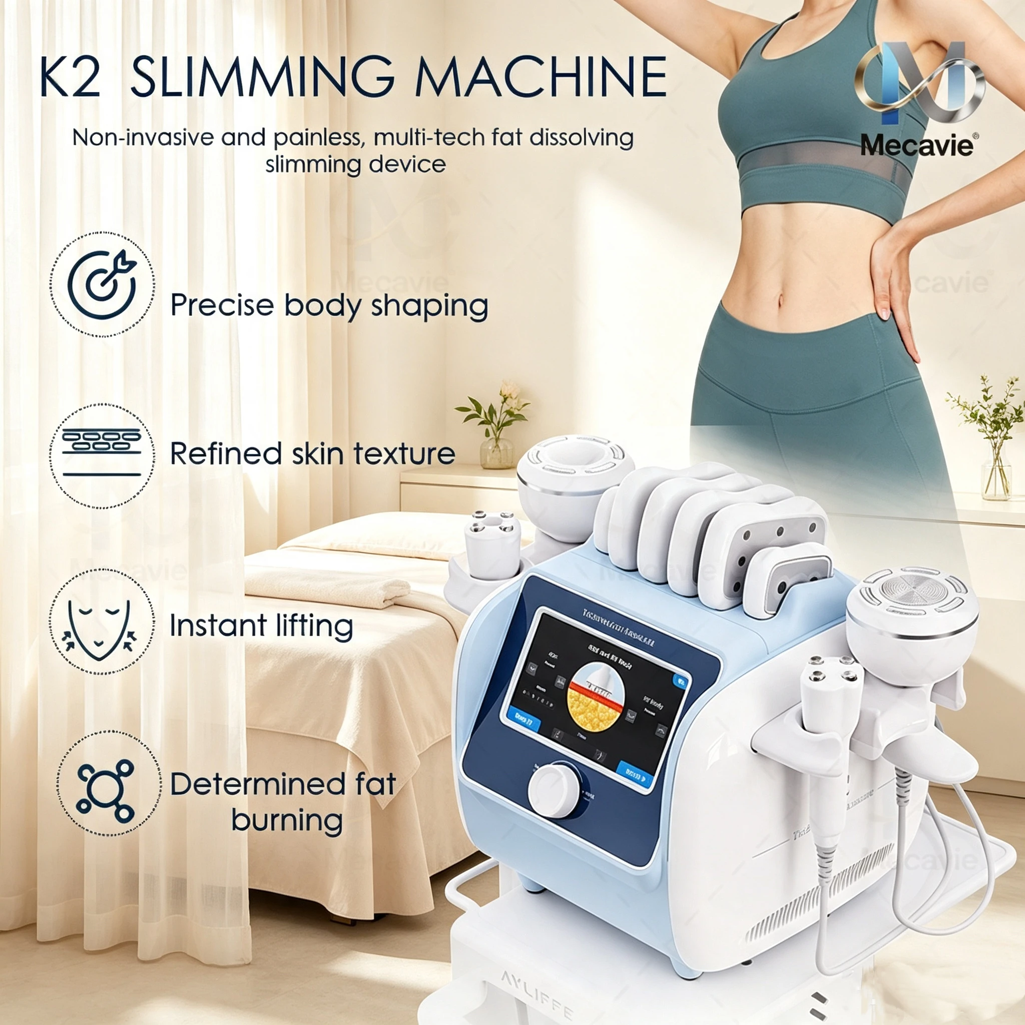 6 In 1 40K Cavitation RF Vacuu - огляд і ціна 6 In 1 Cavitation Rf Machine 40K