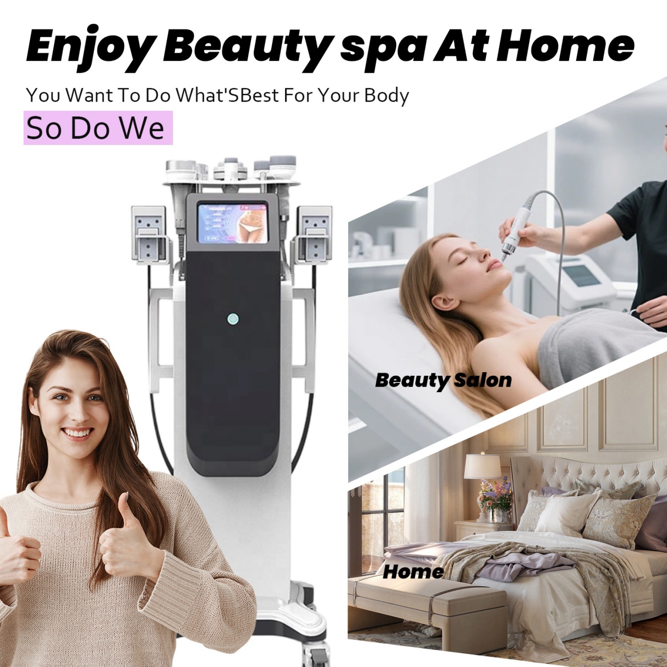 Professional Cavitation Vacuum - огляд і ціна Lipo Laser Pads Slimming Machine