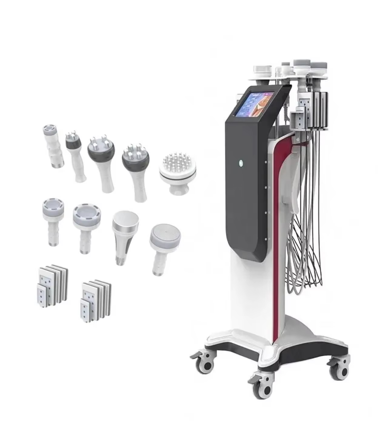 Professional Cavitation Vacuum - огляд і ціна Lipo Laser Pads Slimming Machine