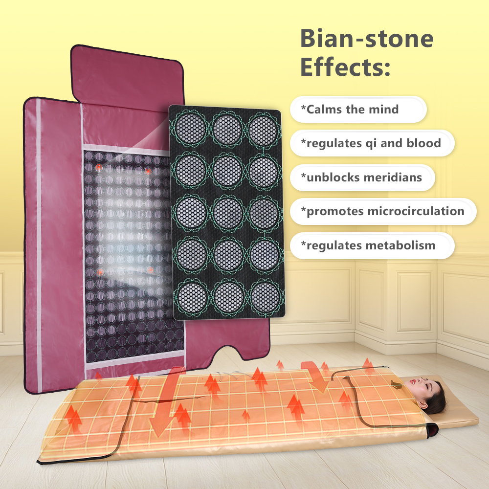 3 Heating Zone 180pcs Black Bi - огляд і ціна Far Infrared Slimming Sauna Blanket