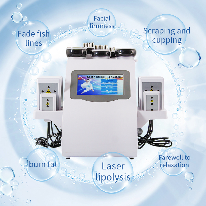 6 IN 1 40K Cavitation Machine  - огляд і ціна Lipo Laser Pads Slimming Machine