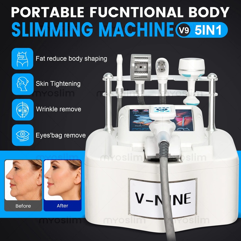 Portable V9 Vela Body Shape We - огляд і ціна Cavitation Machine 80K Weight Loss